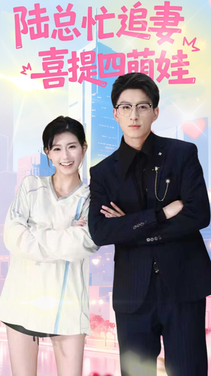 【陆总忙追妻喜提四萌娃】60集短剧免费全集享看